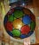 Small Size Moroccan Ball Style Multicolor Glass Lantern For Sale In Orlando - Image 6 of 9