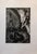 1960s Jack ZajacSurrealist Figurative Aquatint Etching California Modernist Sculptor Artist, 1964 For Sale - Image 5 of 6