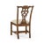 Chippendale Style Carved Mahogany Dining Chairs- Set of 2 For Sale - Image 4 of 9