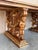 Early 20th Century French Carved Bleached Oak Marquetry Center or Dining Table For Sale - Image 9 of 12