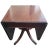 Brandt Furniture Sheraton Style Dropleaf Pedestal Small Dining Table, C. 1940s For Sale In Washington DC - Image 6 of 11
