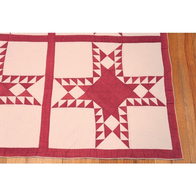 Nazmiyal Collection Antique American Quilt Textile For Sale In New York - Image 6 of 7