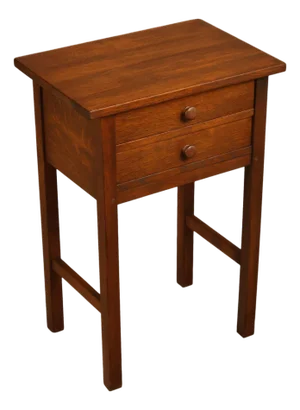 L & JG Stickley Antique Mission Oak Nightstand #642
