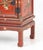 Chinese Chinese Red Lacquered Cabinet on Stand For Sale - Image 3 of 10