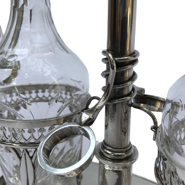 Brescian Silver Oil Cruet, 1812, Set of 3 For Sale - Image 6 of 7