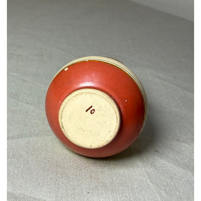 White Antique Hand Painted Greek Amphora Miniature Dollhouse Pottery Bird Clay Vase For Sale - Image 8 of 9