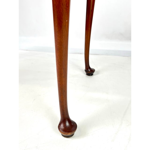 Wood Mid 20th Century Kittinger Colonial Williamsburg Tea Table - Early Mark For Sale - Image 7 of 12