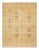 Mogul Collection Hand-Knotted Area Rug - Ivory 8' 1" x 10' 4" For Sale