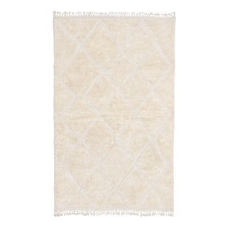 Hand-Knotted Wool Rug by Azele Studio For Sale