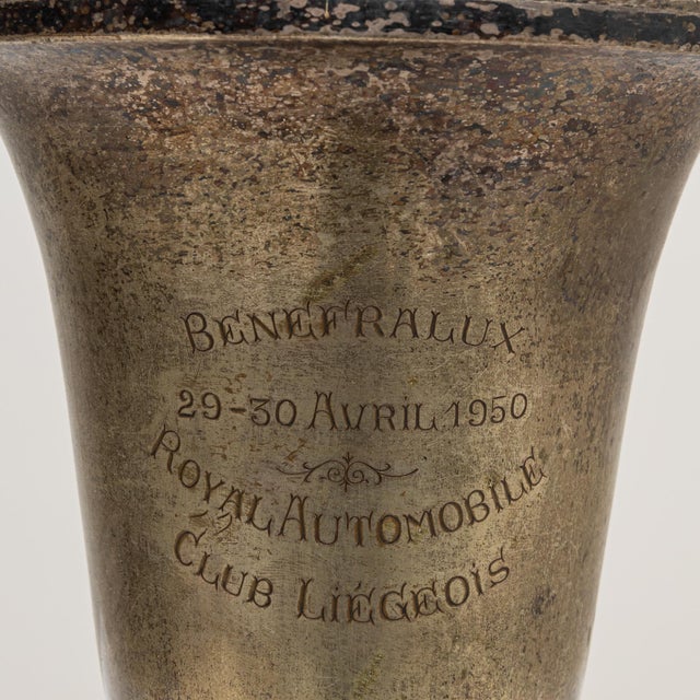 1950s Belgian Metal Goblet For Sale - Image 12 of 18