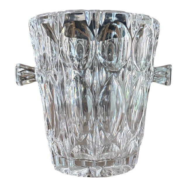 Crystal Champagne Bucket or Ice Bucket For Sale