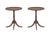 Pair of Regency Style Mahogany Pie Crust Edge Side Tables For Sale - Image 4 of 8