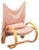 Vintage Pink Chair, 1970s For Sale