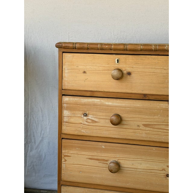 19th Century Pine Regency Chest For Sale - Image 4 of 15
