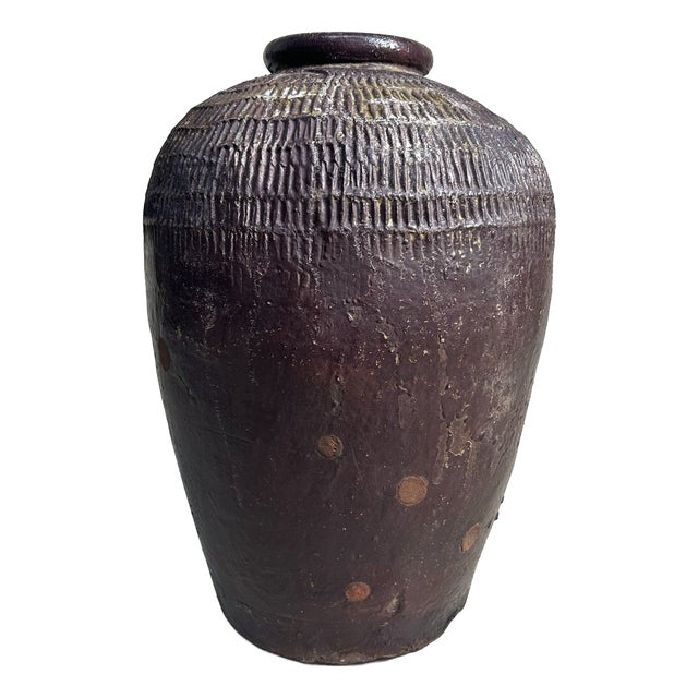 Meiji Tokoname (常滑) Tsubo Jar, Japan For Sale