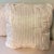 Contemporary Vintage Croscill Pintuck Pleated Taffeta Pillows in Ivory White, a Pair For Sale - Image 3 of 5
