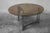Mid-Century Modern Vintage Round Glass Coffee Table by Knut Hesterberg, 1970s For Sale - Image 3 of 4