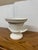 Double Handle Trophy Urn/Pedestal Vase, White For Sale - Image 4 of 12