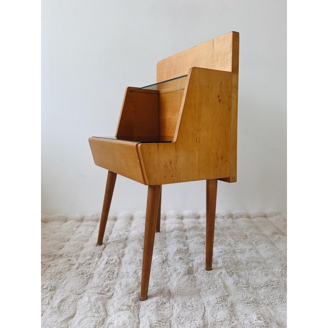 Mid-Century Modern Nightstands attributed to Jitona Soběslav, Czechoslovakia, 1960s, Set of 2 For Sale - Image 15 of 17