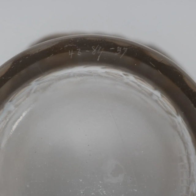 1920s Rene Lalique Glass 'Coqs Et Plumes' Vase For Sale - Image 6 of 13