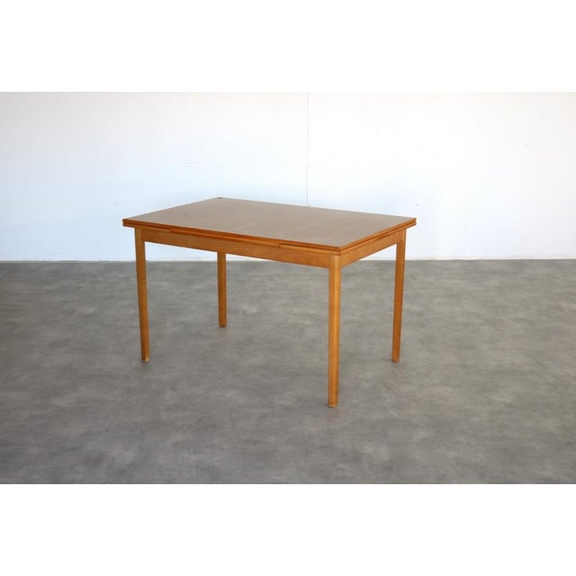 Vintage Swedish Extendable Dining Table, 1960s For Sale - Image 4 of 9