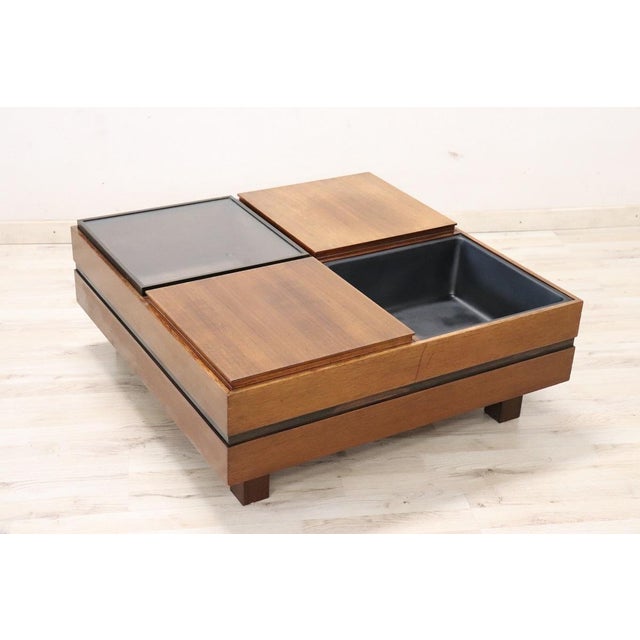 Square Storage Coffee Table by Carlo Hauner for Forma, 1960s For Sale - Image 4 of 7