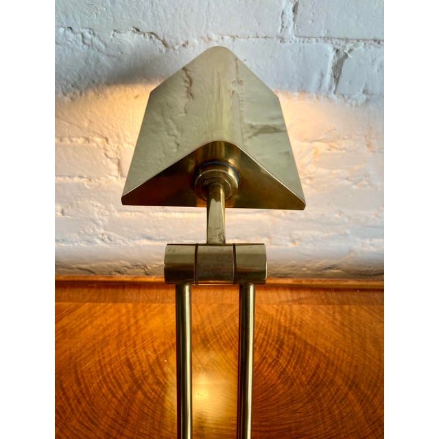 Metal Ministerial Brass Lamp, 1970s For Sale - Image 7 of 18