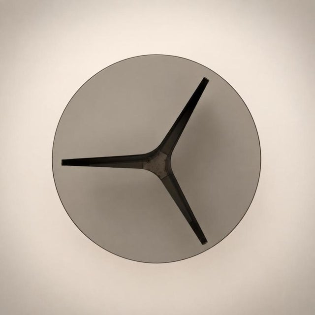Glass J.E.R. Coffee Tables by Étienne Fermigier, 1968, Set of 3 For Sale - Image 7 of 12