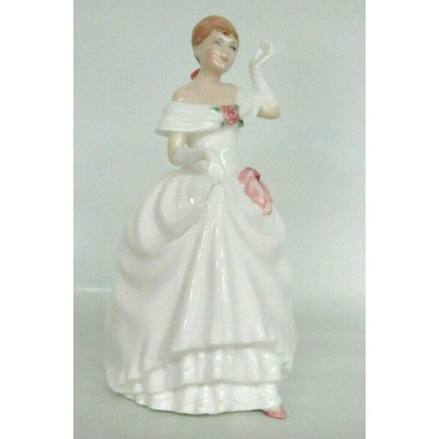 Ceramic Royal Doulton HN3600 Dawn English Bone China Porcelain Figurine For Sale - Image 7 of 11