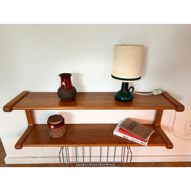 Teak Wall Shelf from Dyrlund, Denmark, 1960s For Sale - Image 14 of 15