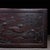 Zitan Wood Box Carved With Lotus Pond Scene & Poetry For Sale - Image 4 of 10