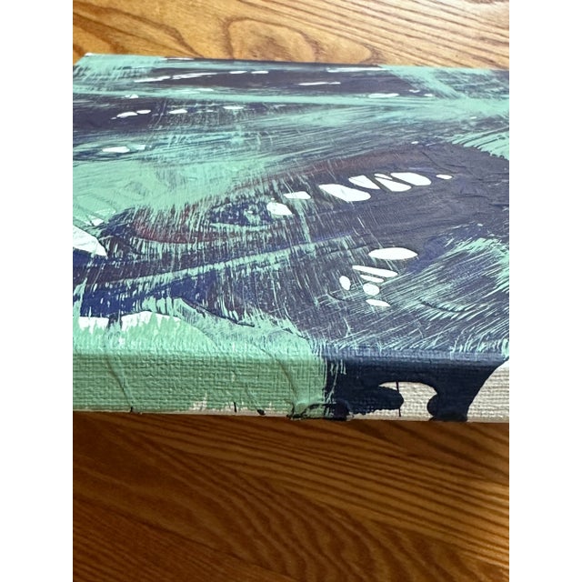 Abstract Erin Simon "Layers" Original Abstract Painting For Sale - Image 3 of 6