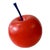 "Red Apple Blue" Contemporary Original Limited Edition Still Life Sculpture For Sale