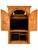 Custom-built solid wood entertainment armoire featuring beautiful architectural detailing and exceptional craftsmanship....