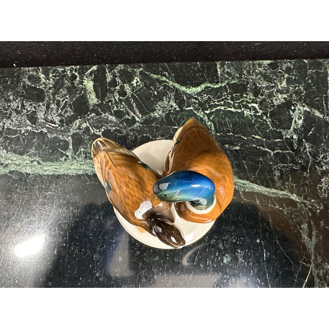 Hutschenreuther Selb Kunstabteilung Porcelain Mallard Duck Family Figurine (Model 440/2) For Sale - Image 9 of 12