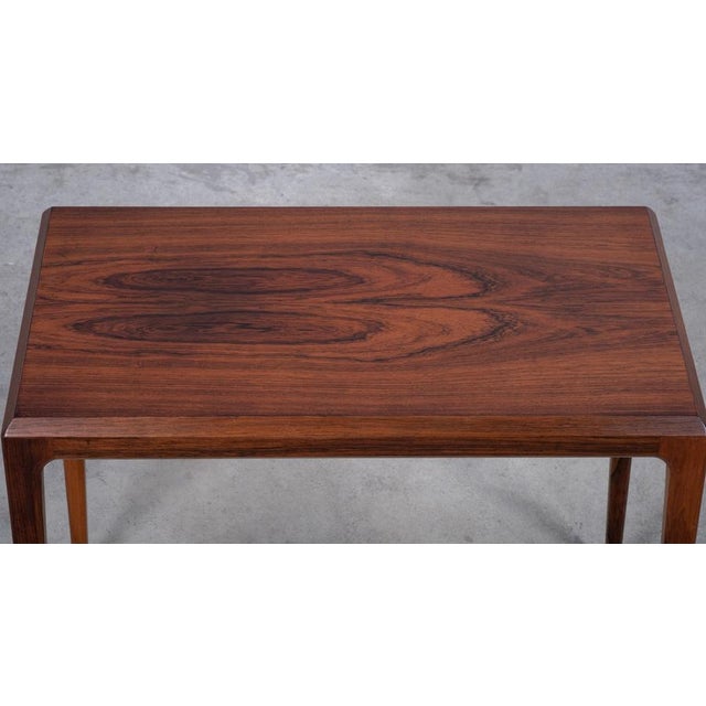 Rosewood Side Table by Johannes Andersen for Silkeborg Møbelfabrik, Denmark, 1960s For Sale - Image 6 of 9