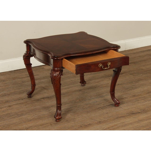 Century Furniture Century Georgian Style Furniture Pair Of End Tables For Sale - Image 4 of 17