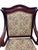 Early 20th Century Pair of French Provincial Mahogany Armchairs With Floral Upholstery For Sale - Image 5 of 11