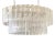Large Oval Diamond Listelli Murano Glass Chandelier from Simoeng For Sale - Image 10 of 10