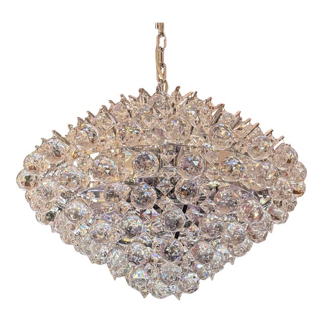Vienna Full Spectrum Essa Chrome Pendant Light For Sale
