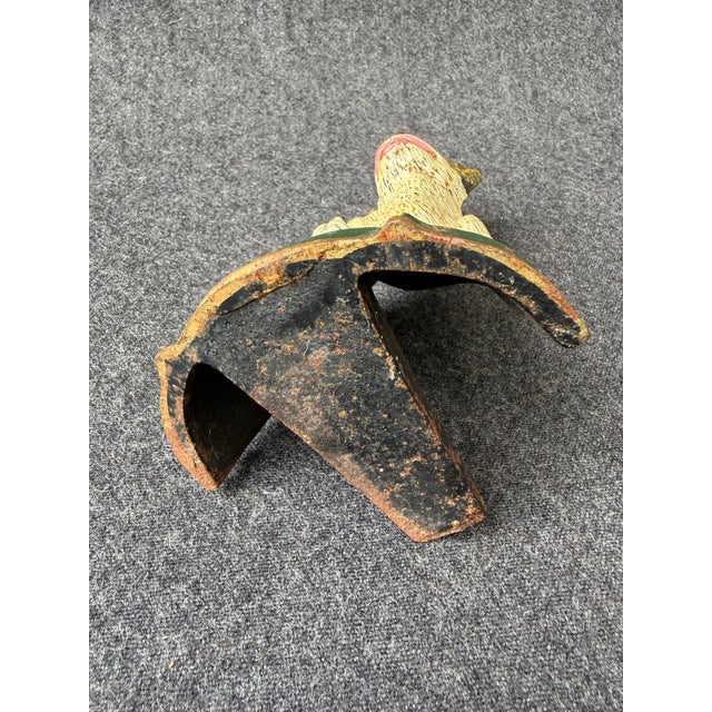 Vintage Cast Iron Terrier Puppy Dog Doorstop For Sale - Image 12 of 15