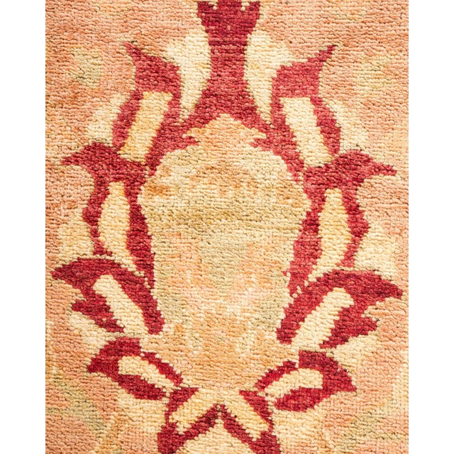 Contemporary Vintage Traditional Hand Knotted Wool Area Rug, Bronze - 6'1" X 6'3" For Sale - Image 3 of 9