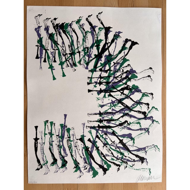 Fernandez Arman, Imenoteeth, Lithograph, 1977 For Sale - Image 8 of 9