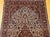 Early 20th Century Persian Kashan Rug, Hand-Knotted Wool, Floral Design, Ivory & Blue, 4x7 For Sale - Image 10 of 17