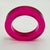 Mod Hot Pink Lucite Bangle C. 1990s For Sale - Image 6 of 6