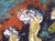 "Carousel" Abstracted Horses with Texture in Acrylic on Canvas Dynamic composition of horses by Marion J. Denton...