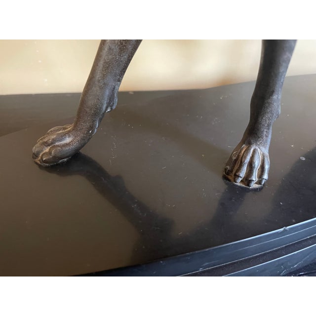 Art Deco Greyhound Statue, 1920s For Sale - Image 11 of 17