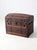 American Antique Barrel Top Steamer Trunk For Sale - Image 3 of 16