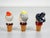 Porcelain Stoppers from Wagner & Apel, Set of 6 For Sale - Image 4 of 13
