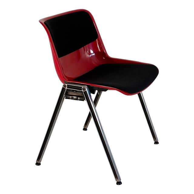 Vintage Modus Chairs by Osvaldo Borsani for Tecno, 1970s, Set of 10 For Sale